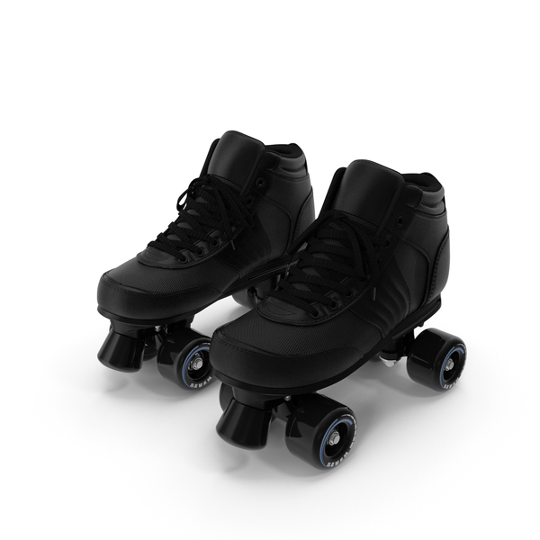 Quad Roller Skates Black PNG & PSD Images