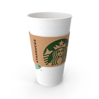 星巴克带咖啡PNG和PSD图像的纸杯