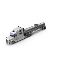 Volvo Truck With Tanker Trailer PNG & PSD Images