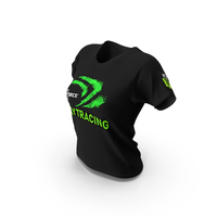 Nvidia Women's Tshirt PNG & PSD Images