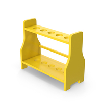 Yellow Tube Rack PNG & PSD Images