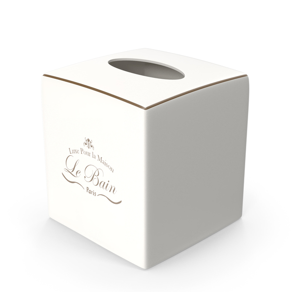 Tissue Holder - Ceremic -   Le Bain PNG & PSD Images