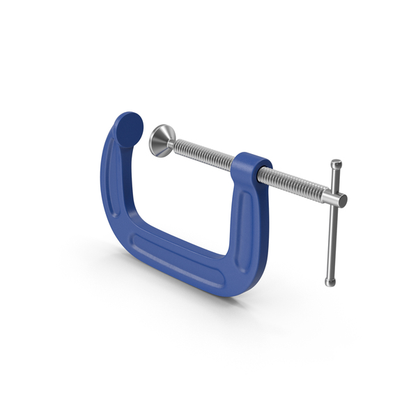 C-Clamp Blue PNG & PSD Images