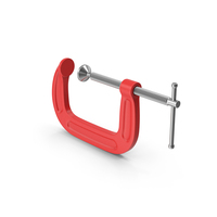 C-Clamp Red PNG & PSD Images