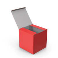 Open Red Box Package PNG & PSD Images