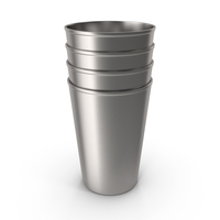 Aluminium Cups Stack PNG & PSD Images