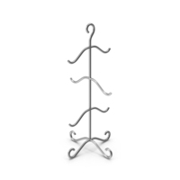 Silver Mug Tree Stand PNG & PSD Images