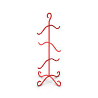 Red Mug Tree Stand PNG & PSD Images