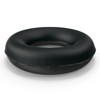 INFLATABLE Swimming Ring Black PNG & PSD Images