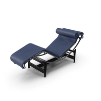 Modern Chaise Longue Blu PNG & PSD Images