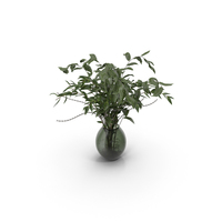 A bouquet of Nettle and Magnolia PNG & PSD Images