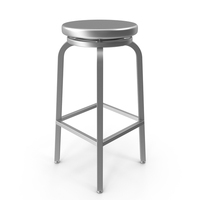 Steel Bar Stool PNG & PSD Images