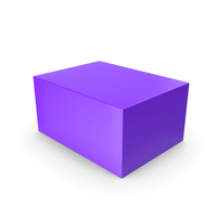 Primitive Shape Cube Purple PNG & PSD Images