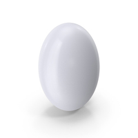 White Oval Shape PNG & PSD Images