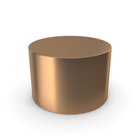 Small Bronze Cylinder PNG & PSD Images