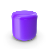 Small Rounded Purple Cylinder PNG & PSD Images