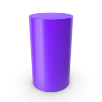 Tall Purple Cylinder PNG & PSD Images