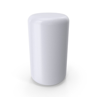 White Rounded Cylinder PNG & PSD Images