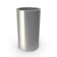 Hollow Silver Cylinder PNG & PSD Images
