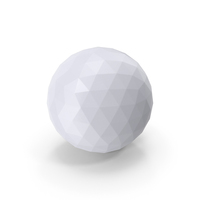 White Triangular Sphere PNG & PSD Images