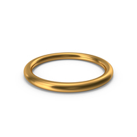 Thin Gold Ring PNG & PSD Images