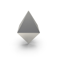 Silver Geometric Shape PNG & PSD Images