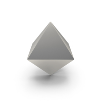 Silver Geometric Shape PNG & PSD Images
