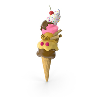 A Delicious Ice Cream PNG & PSD Images