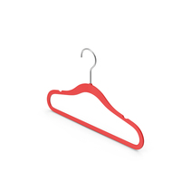 Clothes Hanger Red PNG & PSD Images
