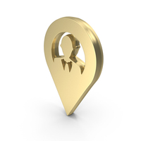Navigate Pin Business Gold PNG & PSD Images