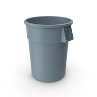 Garbage Canister Round Plastic Clean PNG & PSD Images