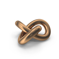 Bronze Knot Abstract PNG & PSD Images
