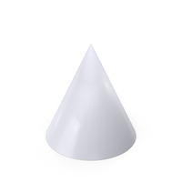 White Cone PNG & PSD Images