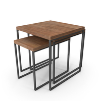 Stacked Wooden Tables PNG & PSD Images