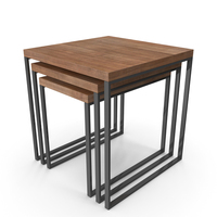 Stacked Tables PNG & PSD Images