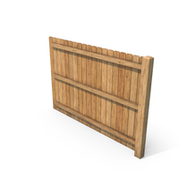 Wood Fence Clean PNG & PSD Images