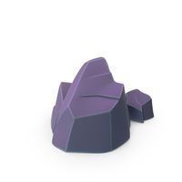 Multi Purple Toon Stones PNG & PSD Images
