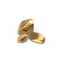 Golden Rocks PNG & PSD Images