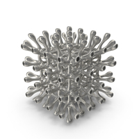 Silver 3D Printed Square Grid PNG & PSD Images