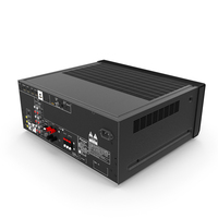 Pioneer Receiver Amplifier Player VSX-322-K PNG & PSD Images