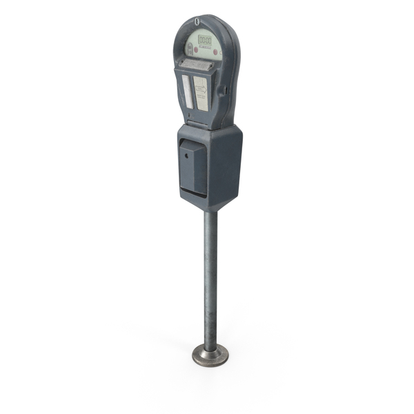 Dirty Coin Parking Meter PNG & PSD Images