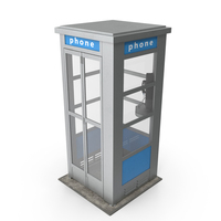 Phonebooth Clean Closed PNG & PSD Images