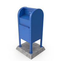 Clean Postal Service Mailbox PNG & PSD Images