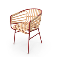 Casamania Raphia Rattan Chair PNG & PSD Images