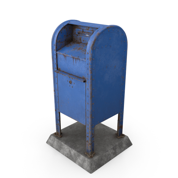 Postal Service Mailbox Dirty PNG & PSD Images