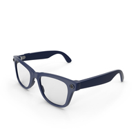 Blue Smart Glasses PNG & PSD Images