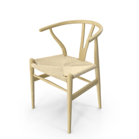 CH24 Wishbone Chair PNG & PSD Images