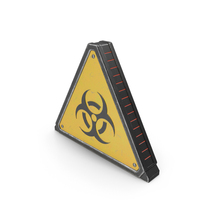 Used Biohazard Warning Sign PNG & PSD Images