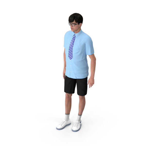 Chinese School Boy PNG & PSD Images