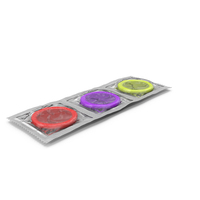 Condom 3 Pack Transparent Package PNG & PSD Images